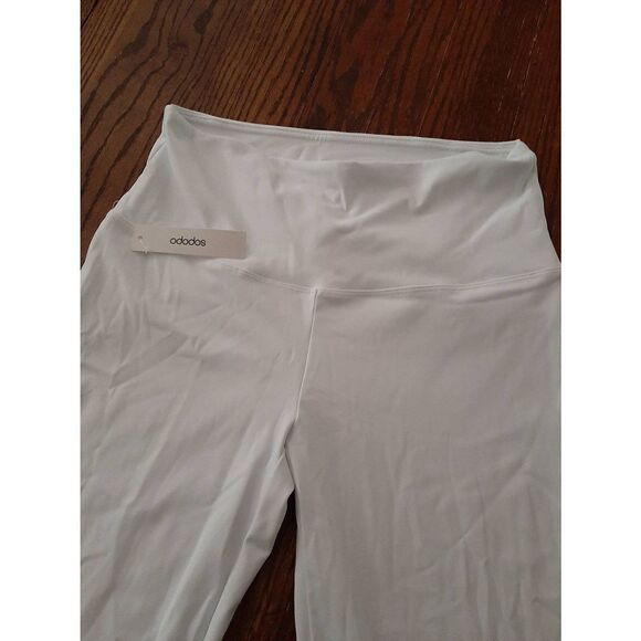 New Medium Ododos Boot Cut White Yoga Gym Workout Casual.Pants Tummy Control NWT - Picture 7 of 9